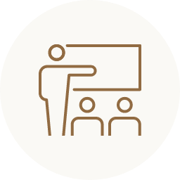 スタッフ教育・研修のアイコン