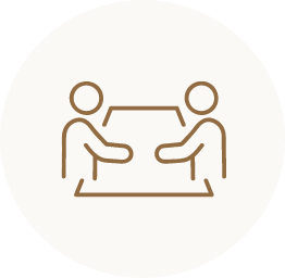 ミーティング・経営相談のアイコン