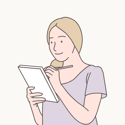 女性スタッフが研修を受けている様子