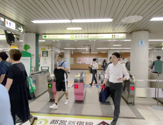 chocobari 新宿店 道案内01