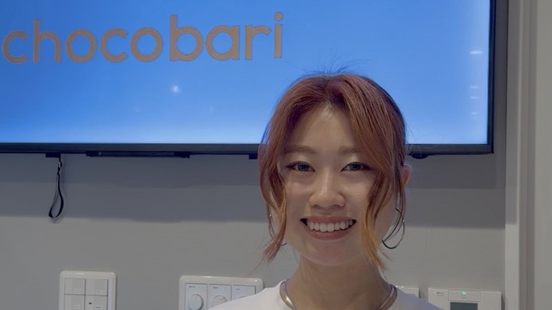 chocobariの店頭スタッフ